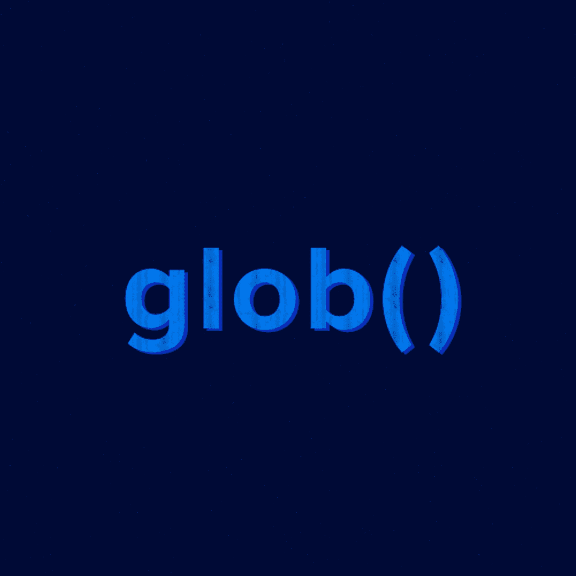 Glob Tool  | DigitalOcean